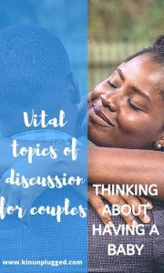 things to discuss before having a baby