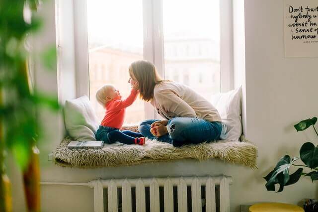 motherhood changes photo mom and baby