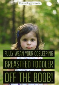 how to wean a toddler