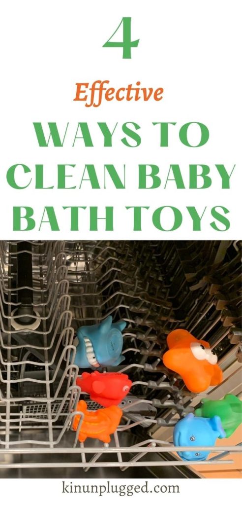 dishwasher cleaning bath toys pin