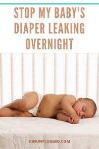 diaper at night