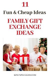 11 Family Gift Exchange Ideas and Alternatives - Kin Unplugged