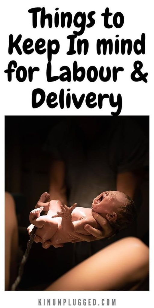 Things I wish I knew before going into labour