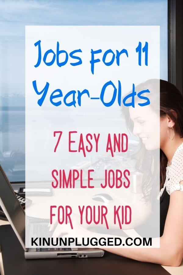 jobs for 11 year olds