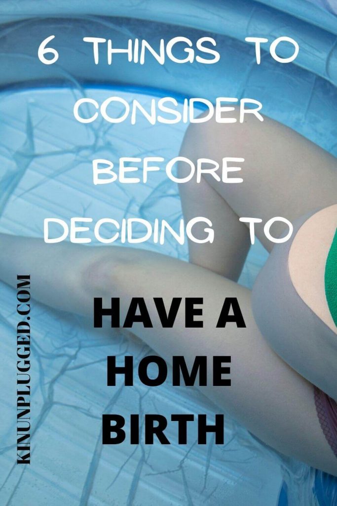 home birth preparation checklist pin