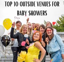 Outdoor baby shower venues