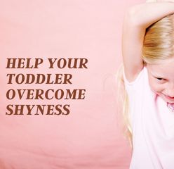 help toddler overcome shyness