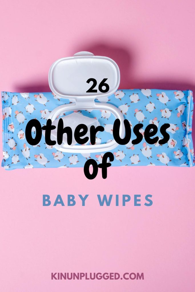 alternative uses for baby wipes