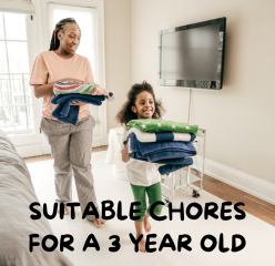 chores for a 3 year old