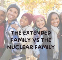 extended family vs nuclear family